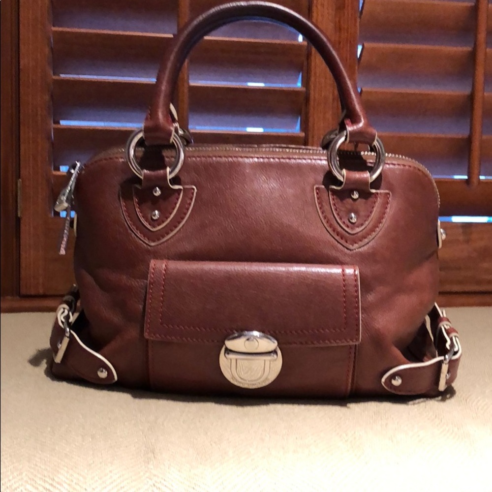 Marc Jacobs Brown Leather Handle Bag